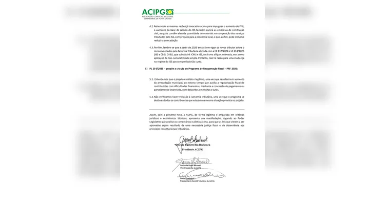 Confira a nota na íntegra.