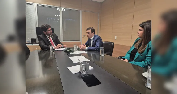 Aliel cumpre agenda em Brasília e busca projetos de habitação a PG