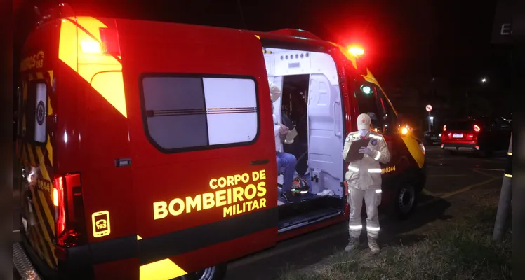 Acidente aconteceu por volta das 18h30, na avenida Monteiro Lobato