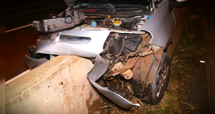 Fotos mostram detalhes de acidente que deixou criança gravemente ferida em PG