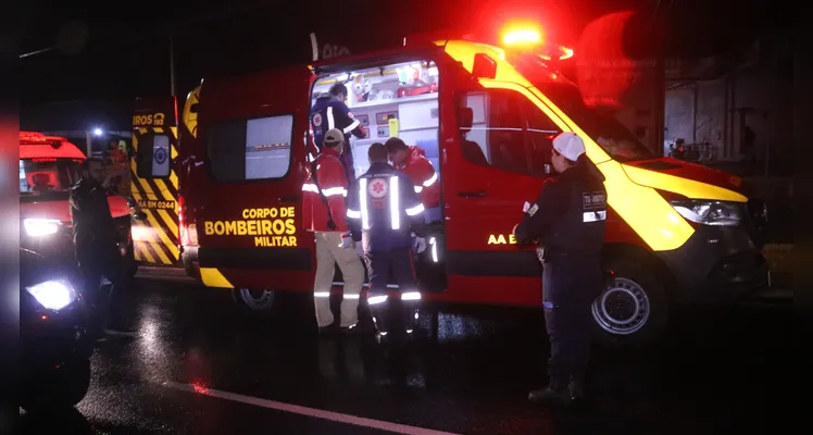 Homem é atropelado ao tentar atravessar via movimentada em PG