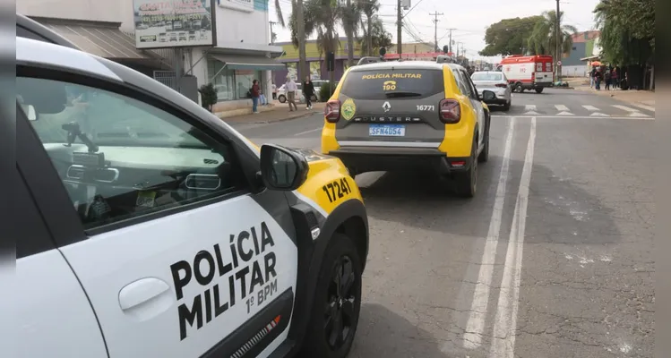 Idosa é atropelada em lombada elevada e sofre fratura em PG