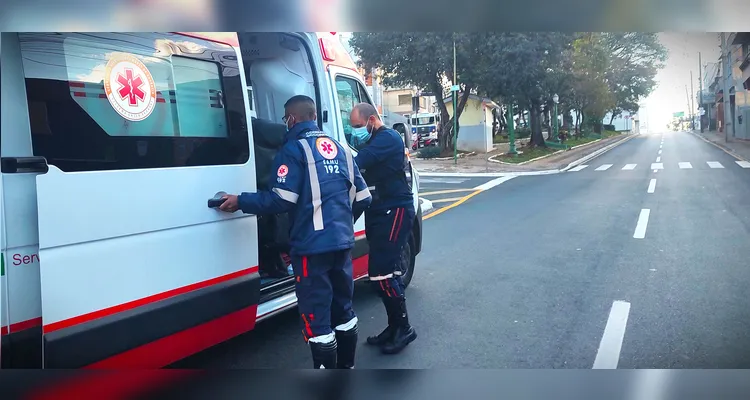 Agentes do Samu realizaram os primeiros atendimentos.