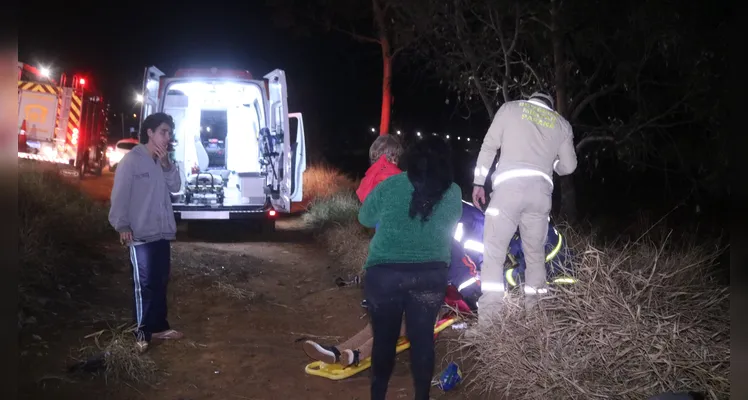 Carro capota com família em PG; criança chegou a ser ejetada com impacto