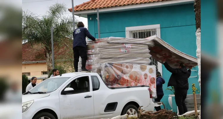 Número de pessoas afetadas pela tempestade em Castro chega a 2,4 mil