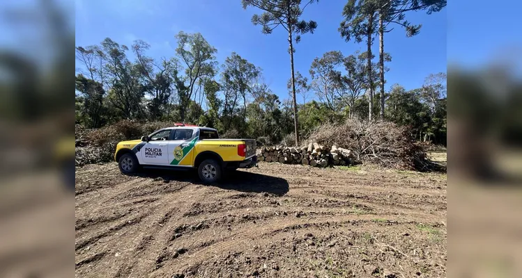PM Ambiental multa em R$ 62 mil dois homens por crimes ambientais em PG e Imbituva