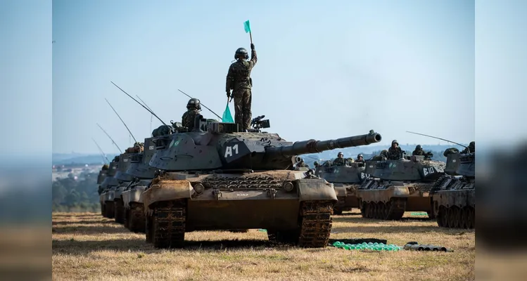 5ª Brigada de Cavalaria Blindada realiza exercício militar em PG