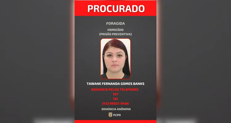 PCPR divulga foto de quatro foragidos por homicídio em Telêmaco Borba