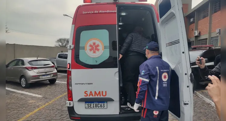 Mulher grávida furta loja em PG e passa mal ao ser abordada