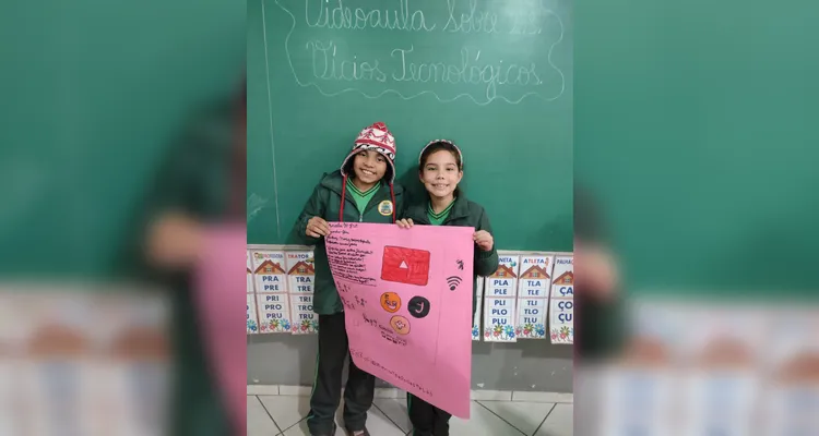 Confira os registros dos trabalhos prático e teórico em sala de aula.