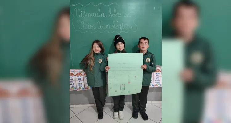 Confira os registros dos trabalhos prático e teórico em sala de aula.