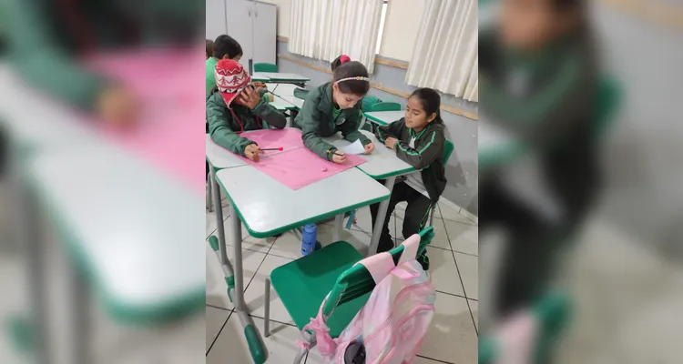 Confira os registros dos trabalhos prático e teórico em sala de aula.