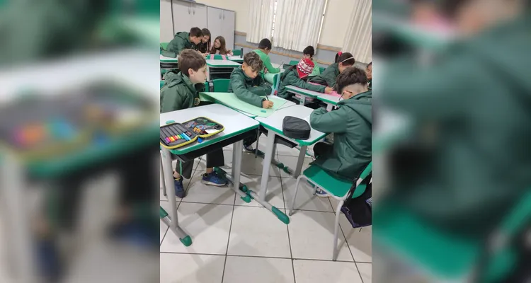 Confira os registros dos trabalhos prático e teórico em sala de aula.