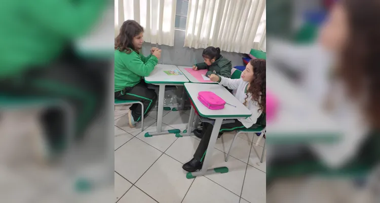 Confira os registros dos trabalhos prático e teórico em sala de aula.