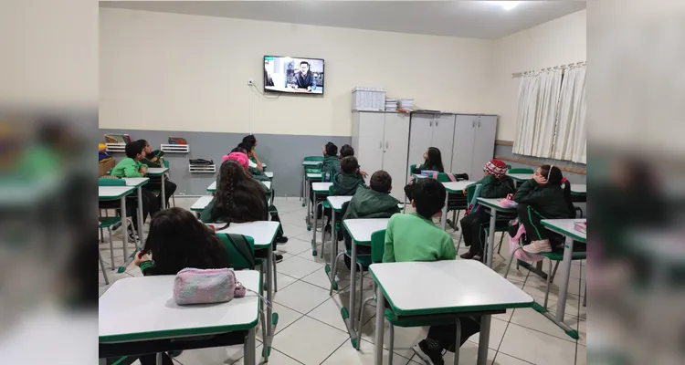 Confira os registros dos trabalhos prático e teórico em sala de aula.