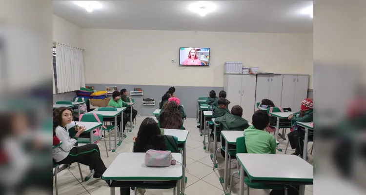 Confira os registros dos trabalhos prático e teórico em sala de aula.