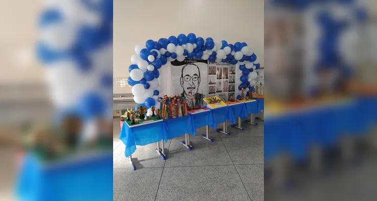 Com amplas atividades, a turma pôde se aprofundar na história do patrono da escola e compartilhar os aprendizados com os demais colegas.