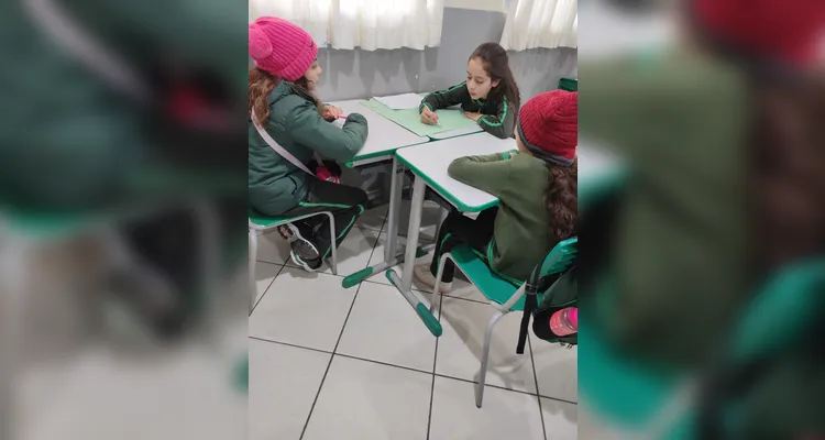 Confira os registros dos trabalhos prático e teórico em sala de aula.