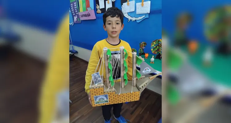 Com amplas atividades, a turma pôde se aprofundar na história do patrono da escola e compartilhar os aprendizados com os demais colegas.