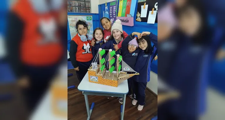 Com amplas atividades, a turma pôde se aprofundar na história do patrono da escola e compartilhar os aprendizados com os demais colegas.