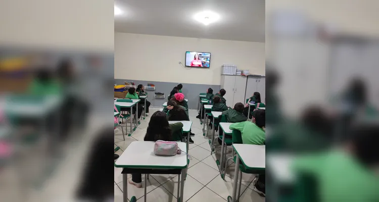 Confira os registros dos trabalhos prático e teórico em sala de aula.