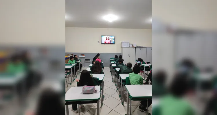 Confira os registros dos trabalhos prático e teórico em sala de aula.