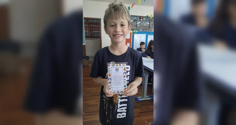 Com amplas atividades, a turma pôde se aprofundar na história do patrono da escola e compartilhar os aprendizados com os demais colegas.