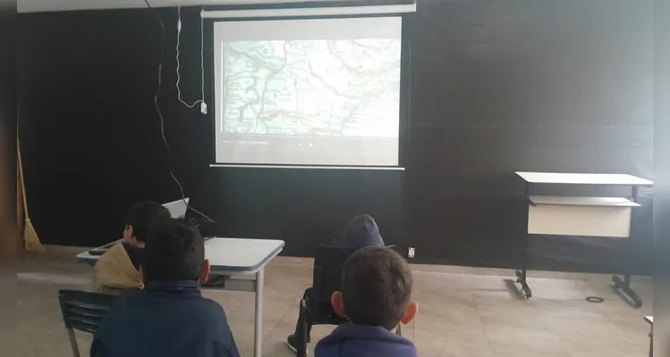 Confira os registros da proposta em sala de aula e durante a saída a campo.
