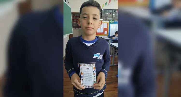 Com amplas atividades, a turma pôde se aprofundar na história do patrono da escola e compartilhar os aprendizados com os demais colegas.