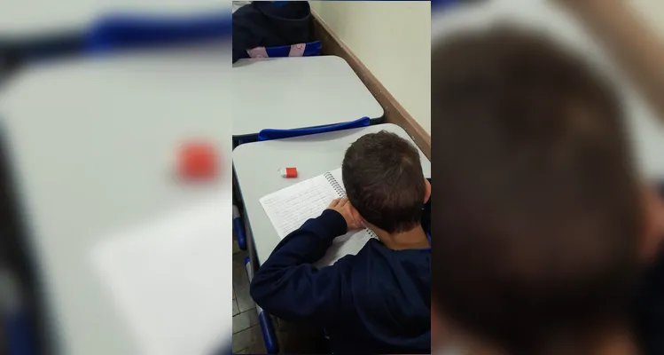 Uma das atividades realizadas pela turma foi a reescrita criativa de uma obra de Cecília Meireles.