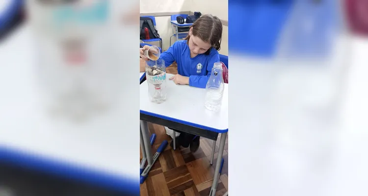 Veja alguns registros dos alunos desenvolvendo as ações em sala de aula.