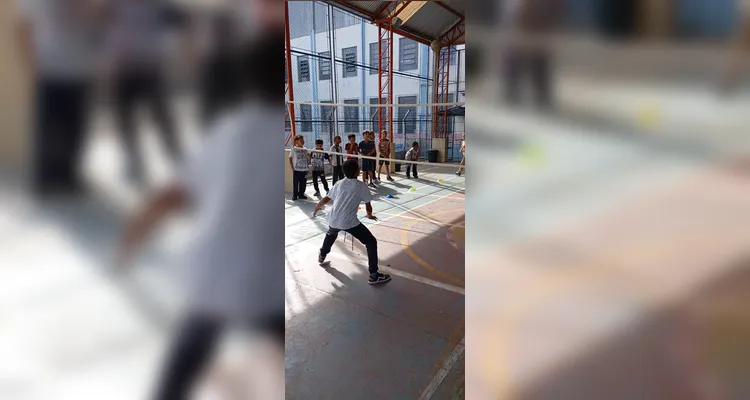 Confira as dinâmicas da ampla proposta esportiva com os estudantes.