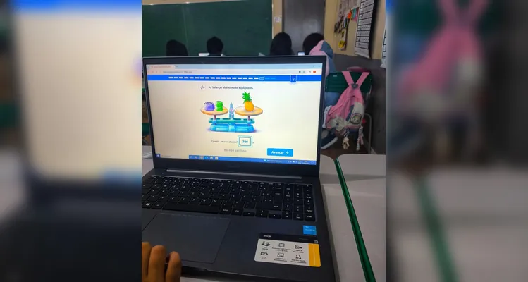 Desenvolvimento do trabalho contou com auxílio da tecnologia e muito engajamento da turma.