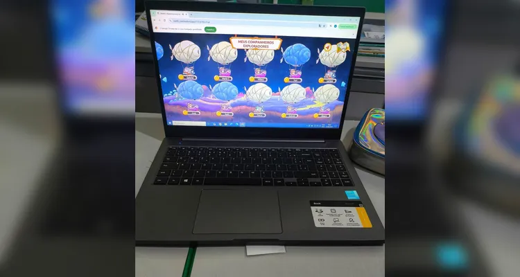 Desenvolvimento do trabalho contou com auxílio da tecnologia e muito engajamento da turma.