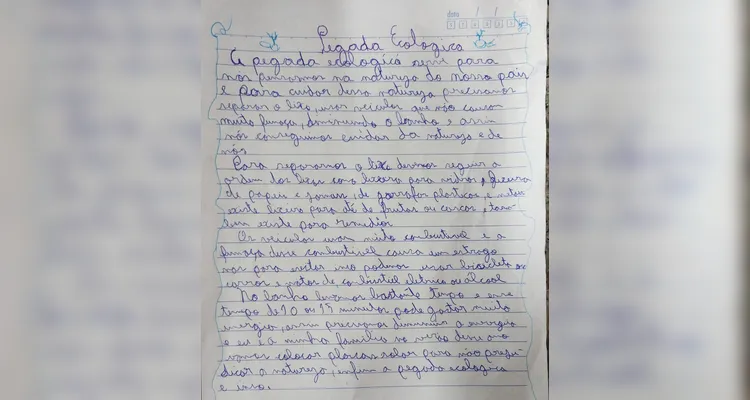 Trabalho contou com amplo engajamento e produção dos educandos.