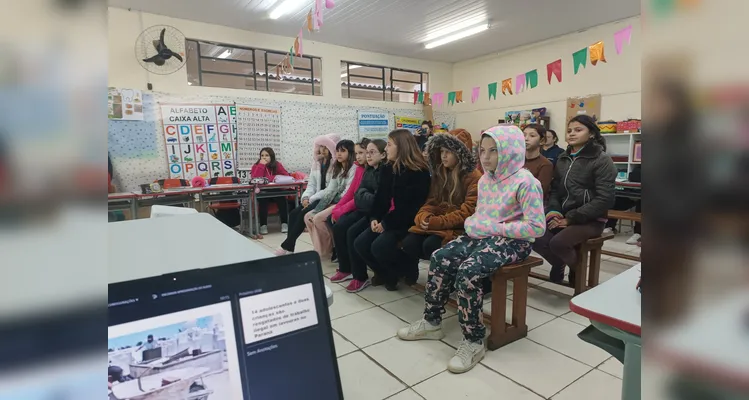 Confira os registros do diversificado e importante trabalho abordado pelos educandos.