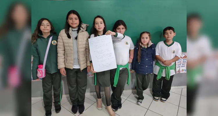Confira a série de registros do amplo trabalho em sala de aula.
