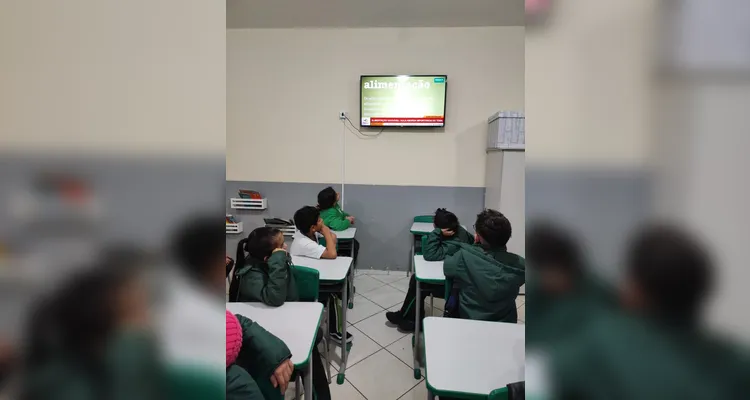 Confira a série de registros do amplo trabalho em sala de aula.
