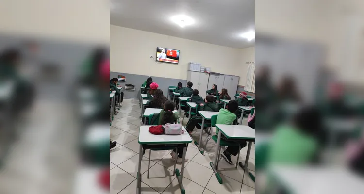 Confira a série de registros do amplo trabalho em sala de aula.