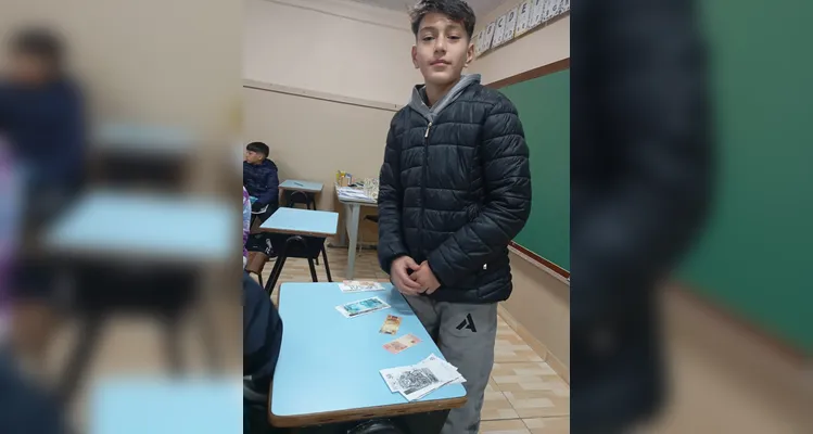 Trabalho contou com diversificados momentos em sala de aula e participação de toda a classe.