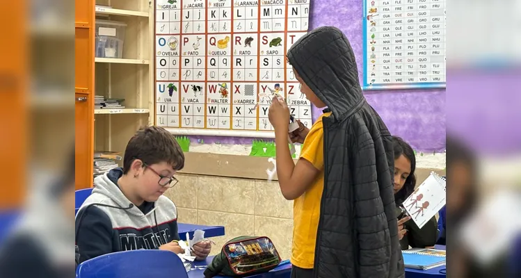 Educandos puderam entender questões na prática em sala de aula.