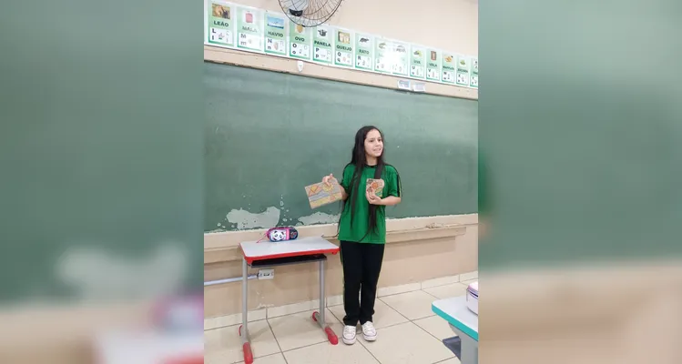 Veja os registros em fotos do amplo trabalho em sala de aula.