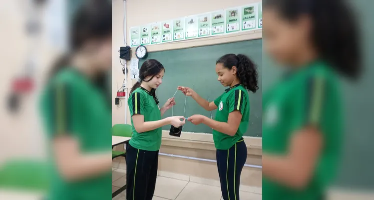 Veja os registros em fotos do amplo trabalho em sala de aula.