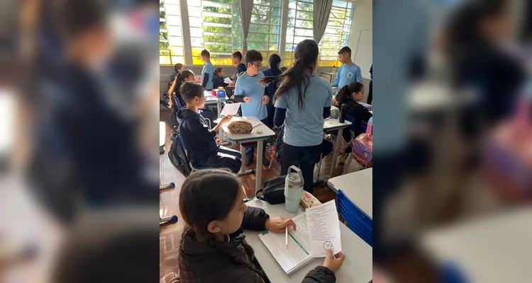 A classe desenvolveu uma série de atividades baseadas na videoaula especial sobre os cuidados com a saúde nas férias.