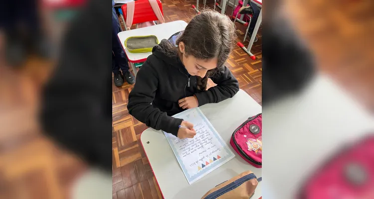 A classe desenvolveu uma série de atividades baseadas na videoaula especial sobre os cuidados com a saúde nas férias.