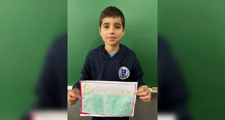 A classe desenvolveu uma série de atividades baseadas na videoaula especial sobre os cuidados com a saúde nas férias.