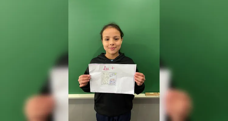 A classe desenvolveu uma série de atividades baseadas na videoaula especial sobre os cuidados com a saúde nas férias.