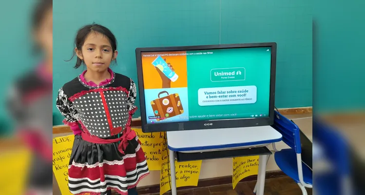 A turma se engajou com as propostas de atividades pedagógicas contidas na aula e realizou importantes reflexões.