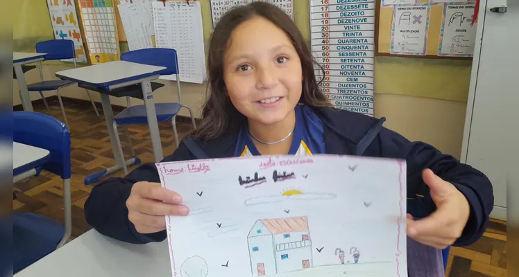 A turma se engajou com as propostas de atividades pedagógicas contidas na aula e realizou importantes reflexões.