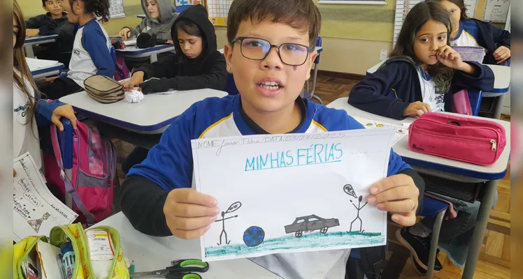 A turma se engajou com as propostas de atividades pedagógicas contidas na aula e realizou importantes reflexões.